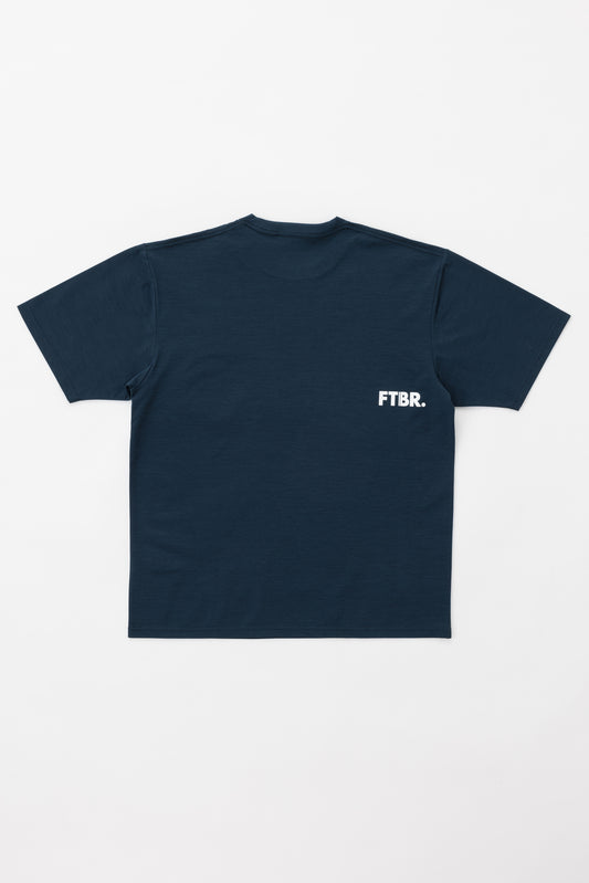 FTBR. BRAND DRY STRETCH TEE / SLATE
