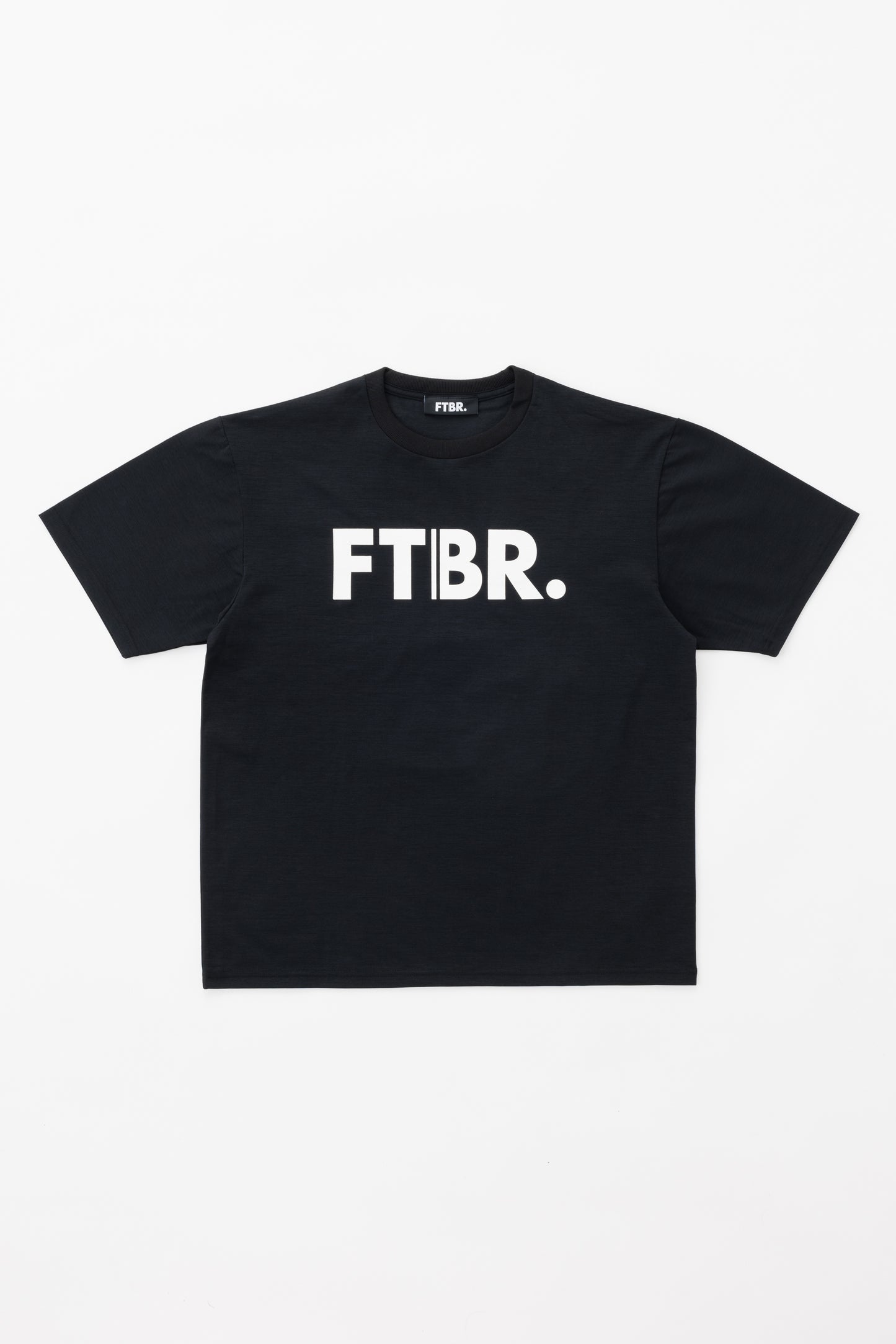 FTBR. BRAND DRY STRETCH TEE / BLACK-WHITE