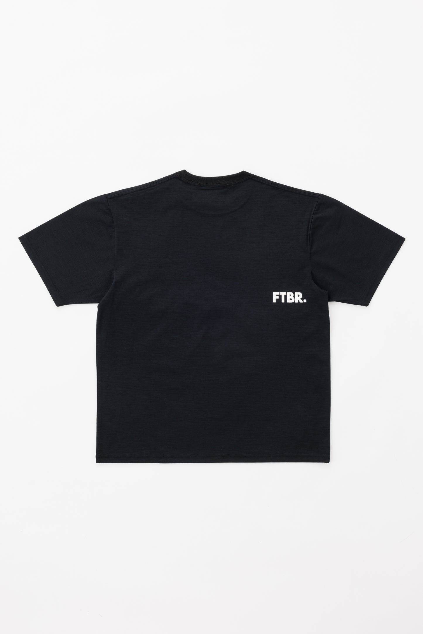 FTBR. BRAND DRY STRETCH TEE / BLACK-WHITE