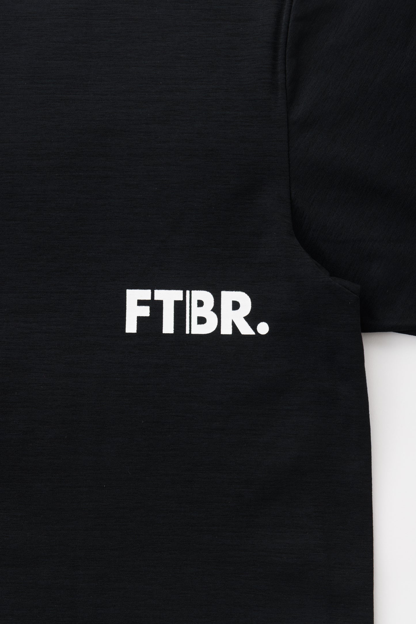 FTBR. BRAND DRY STRETCH TEE / BLACK-WHITE