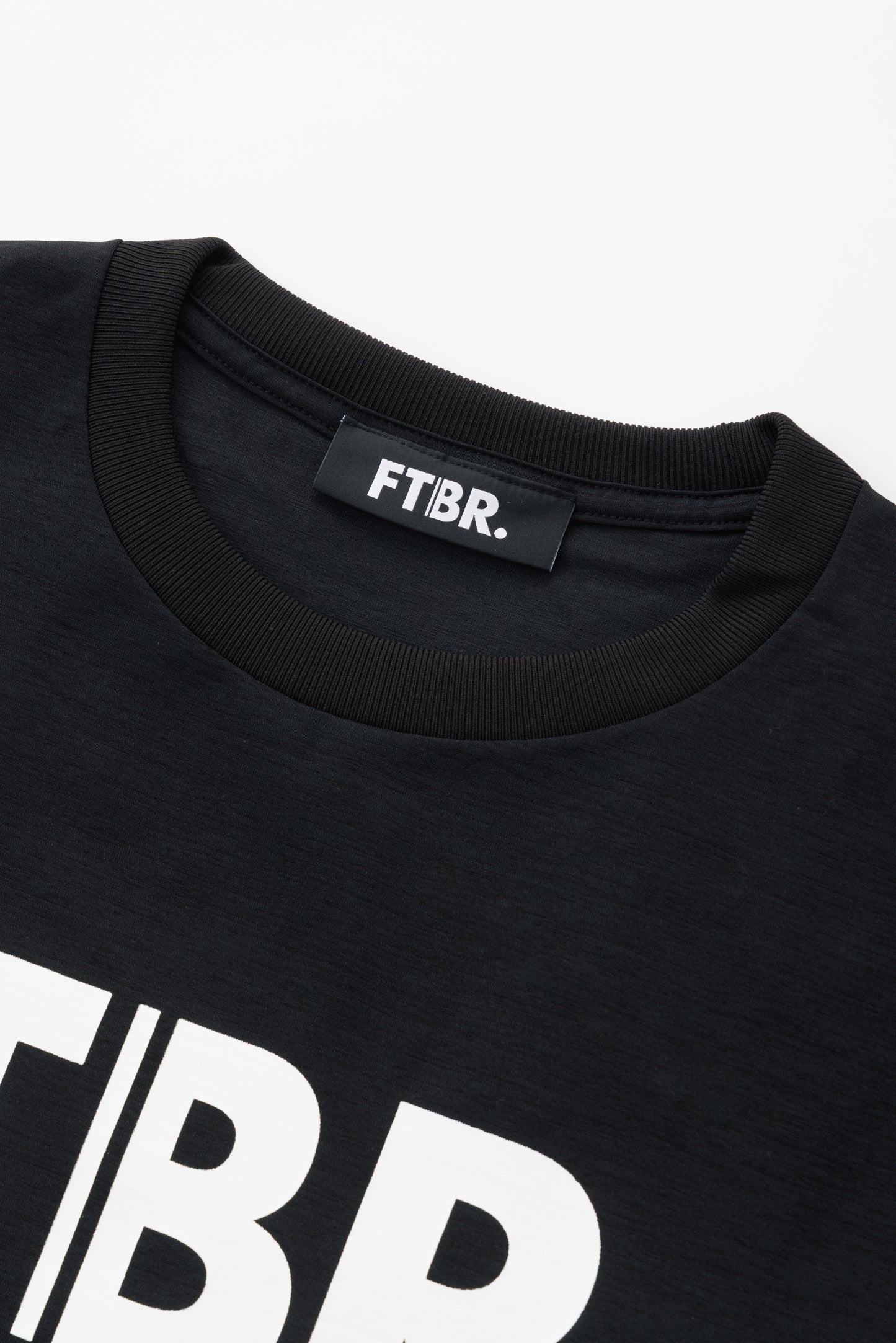 FTBR. BRAND DRY STRETCH TEE / BLACK-WHITE