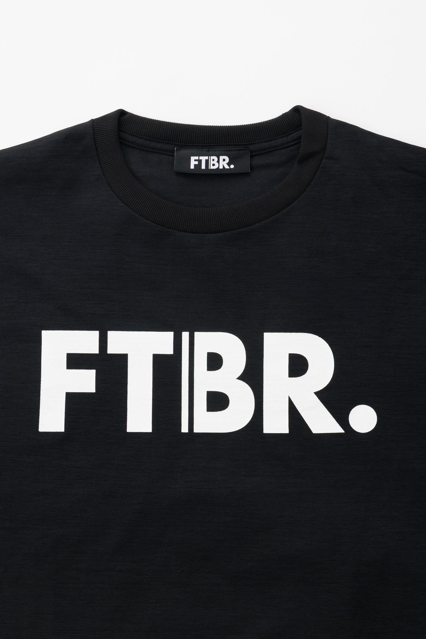 FTBR. BRAND DRY STRETCH TEE / BLACK-WHITE