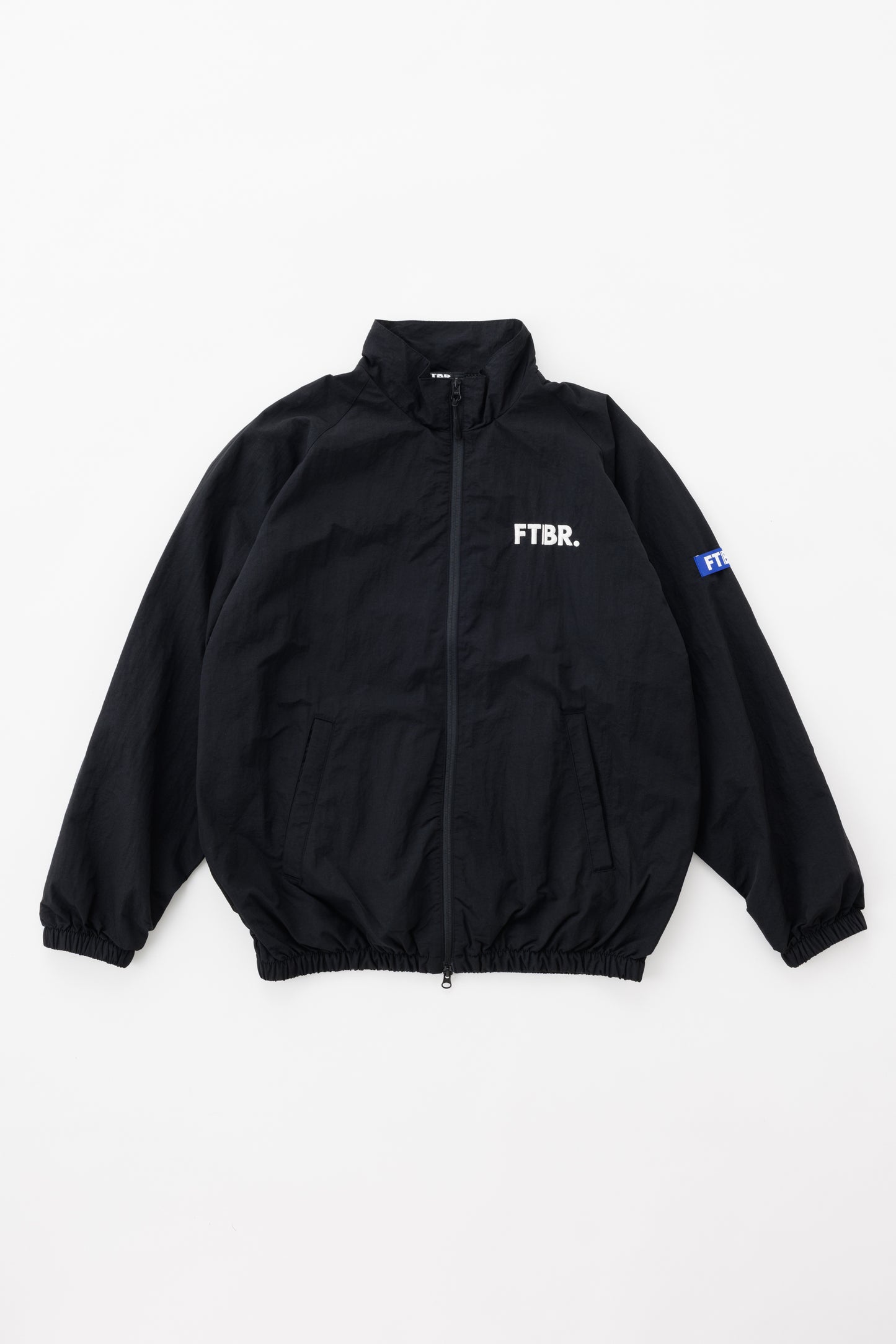 FTBR. NYLON LIGHT TRACK JACKET / BLACK