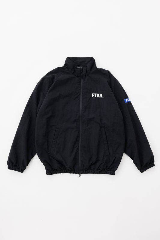 FTBR. NYLON LIGHT TRACK JACKET / BLACK