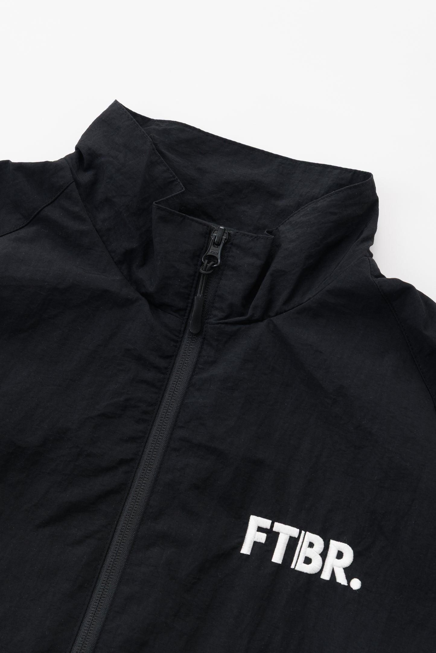 FTBR. NYLON LIGHT TRACK JACKET / BLACK
