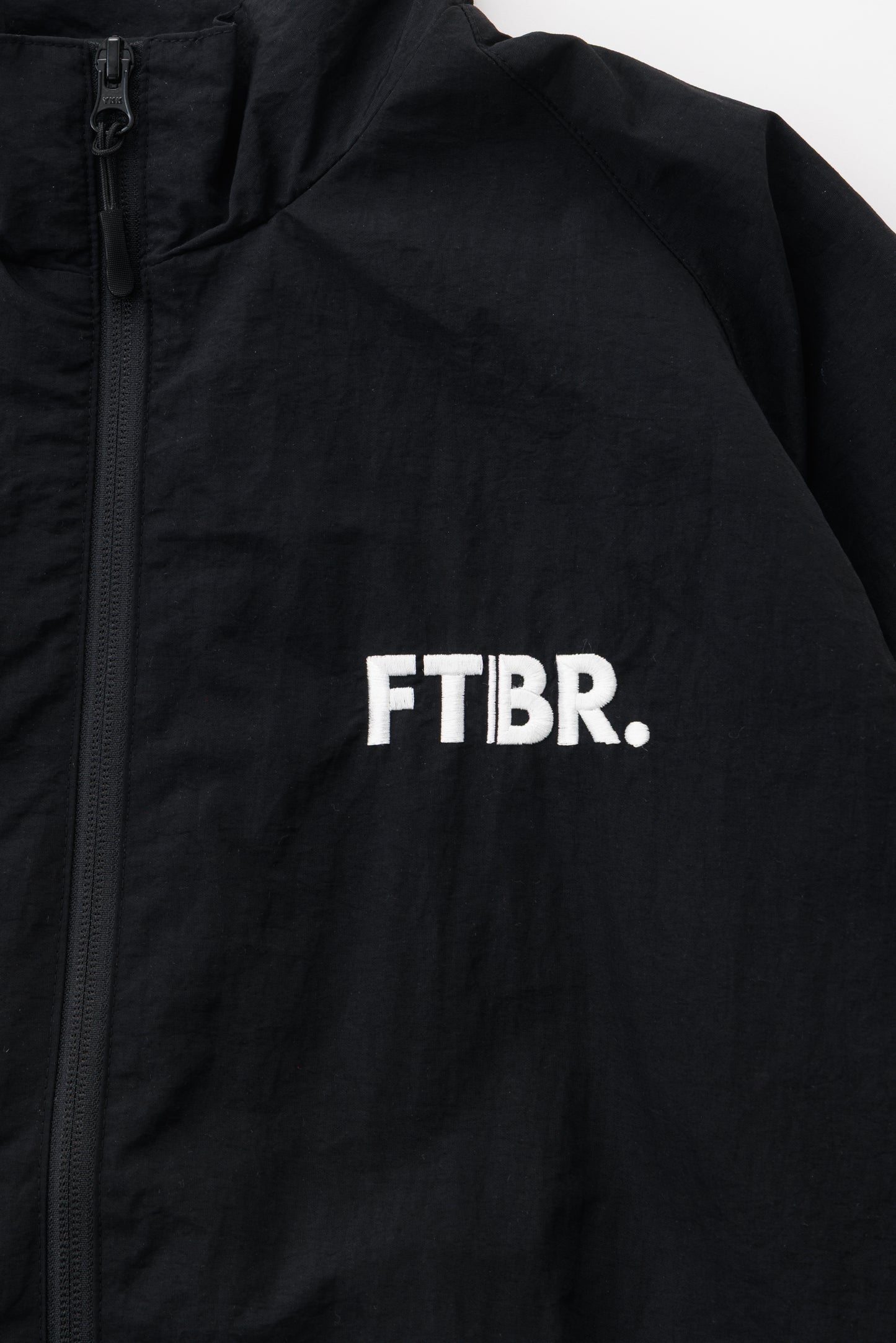 FTBR. NYLON LIGHT TRACK JACKET / BLACK