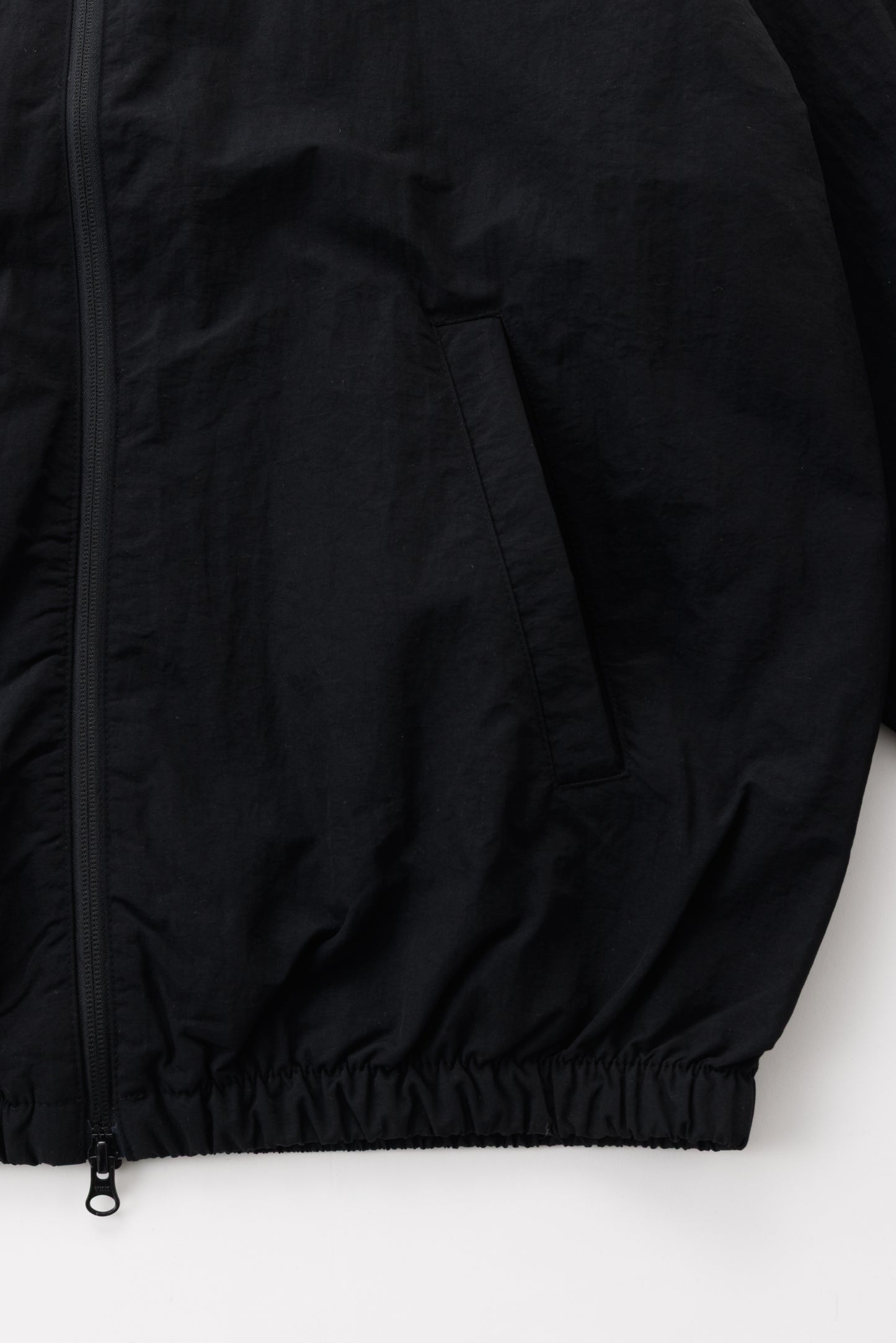 FTBR. NYLON LIGHT TRACK JACKET / BLACK