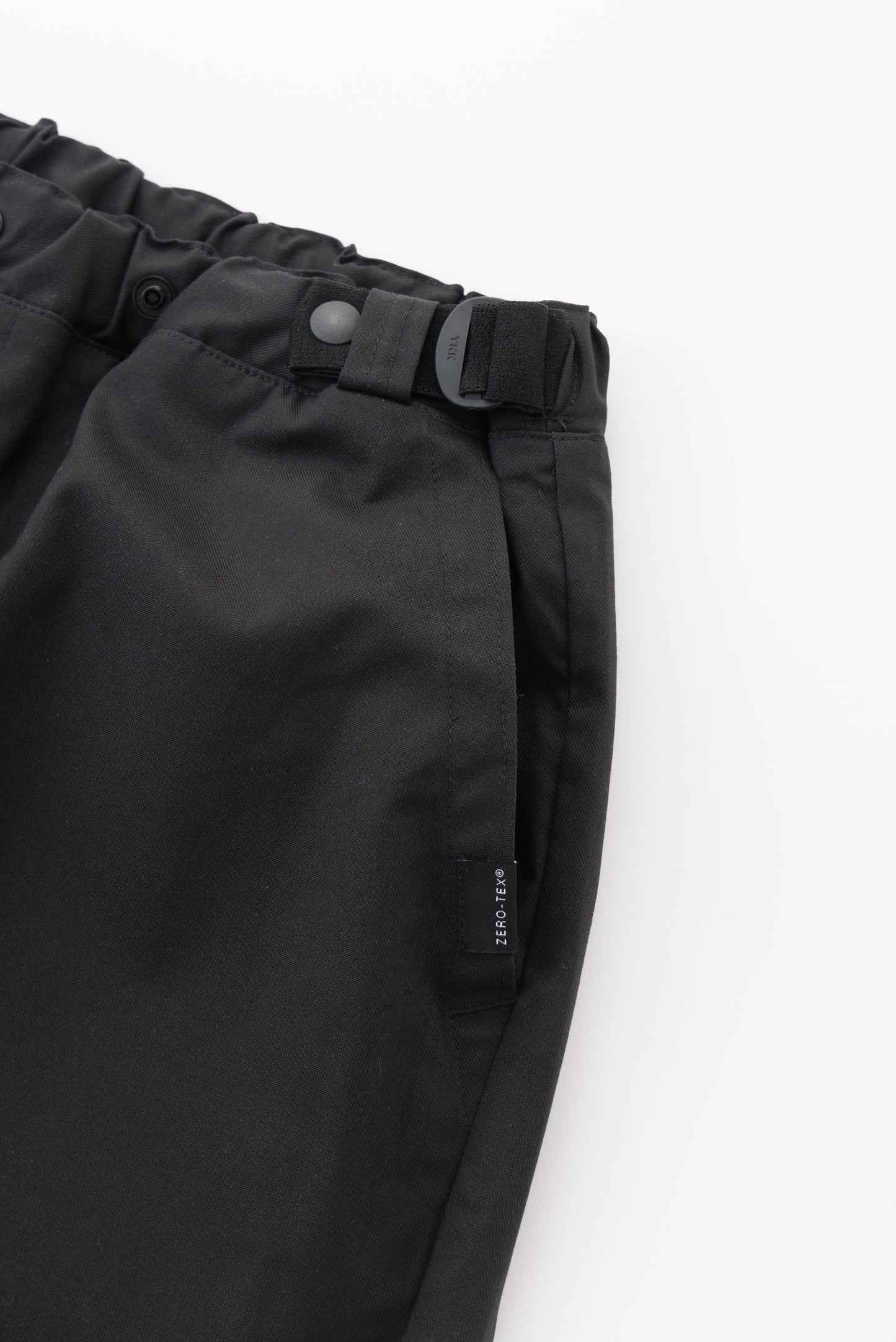 ZERO-TEX FREE WEST TAPERED PANTS / BLACK