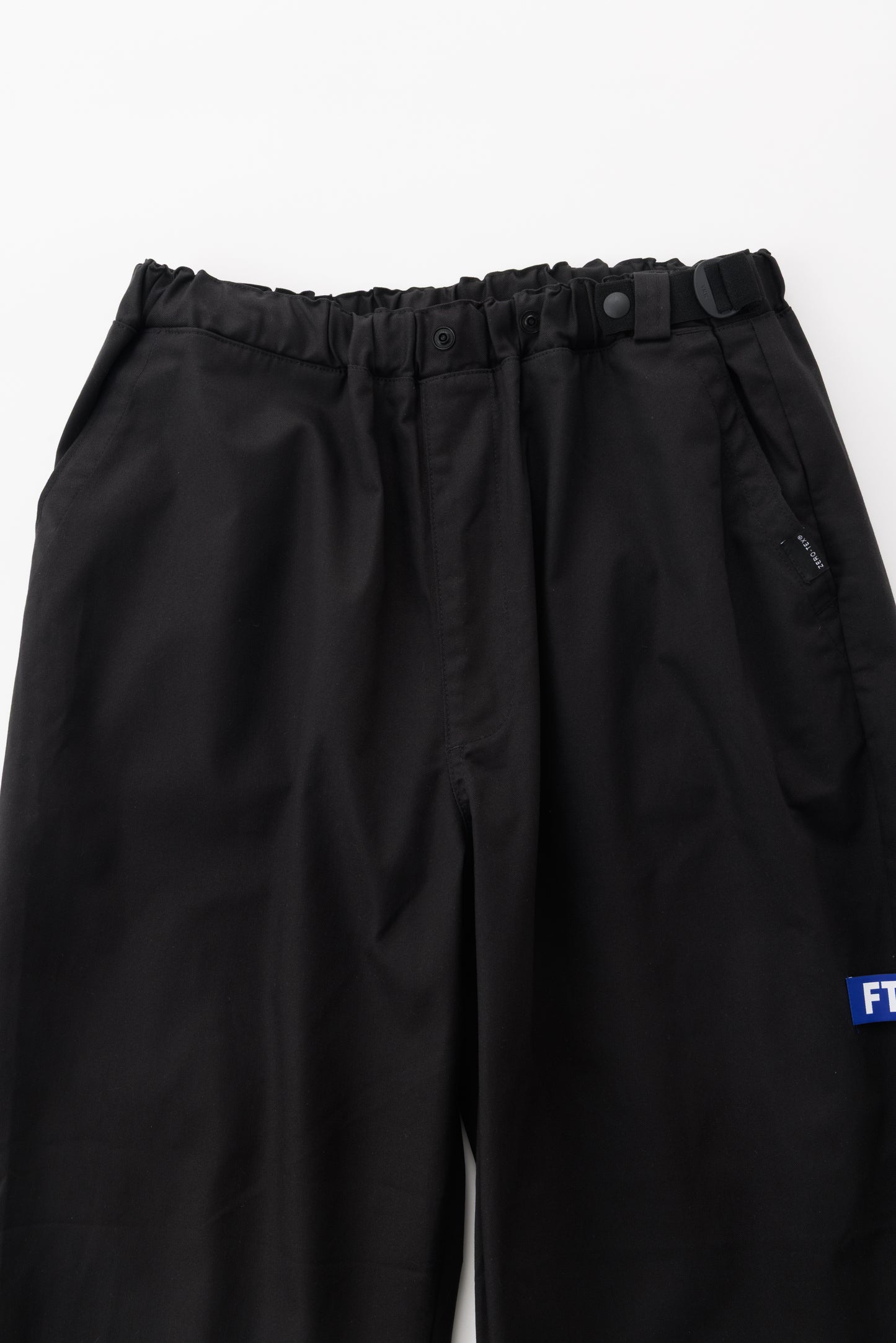 ZERO-TEX FREE WEST WIDE PANTS / BLACK