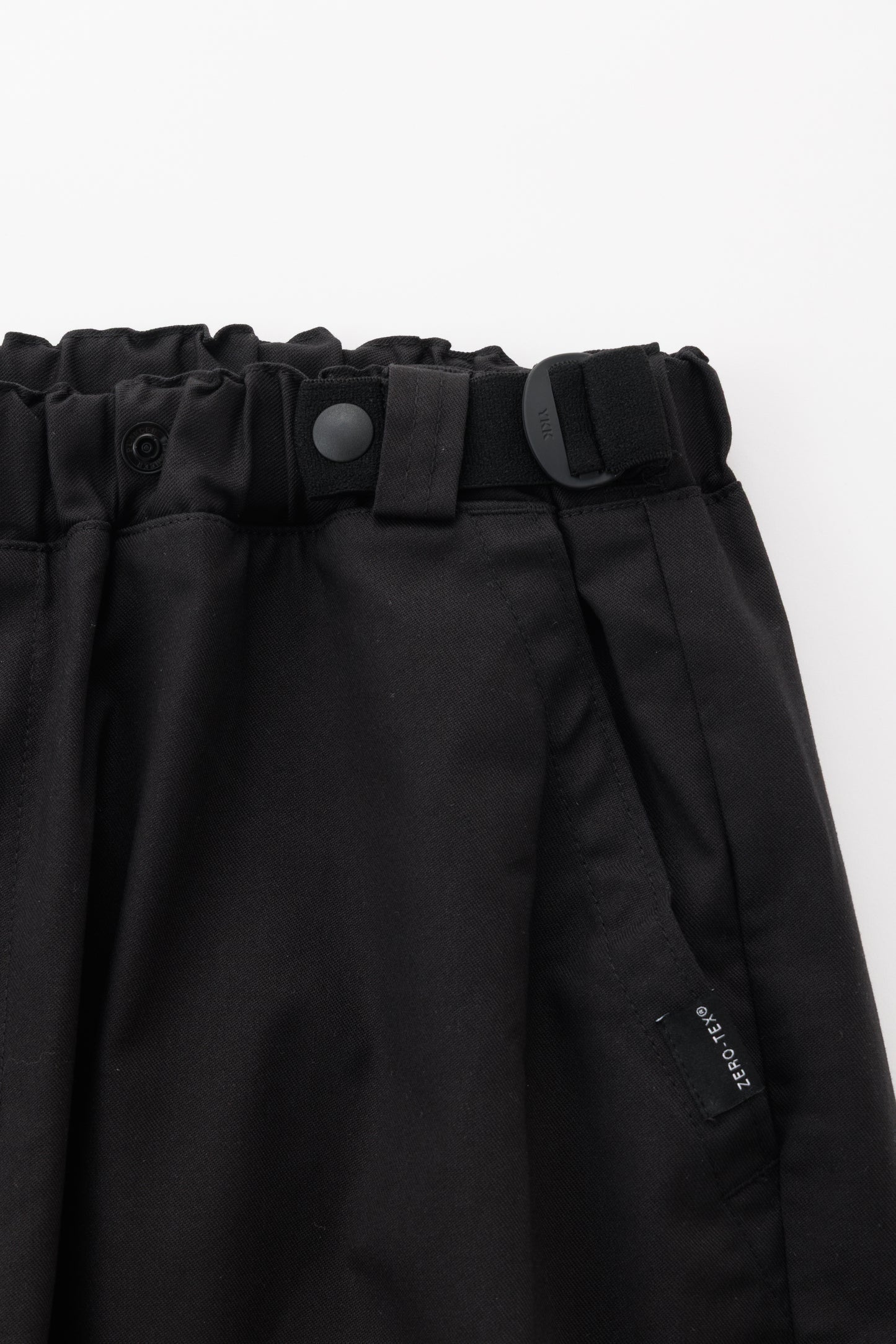 ZERO-TEX FREE WEST WIDE PANTS / BLACK
