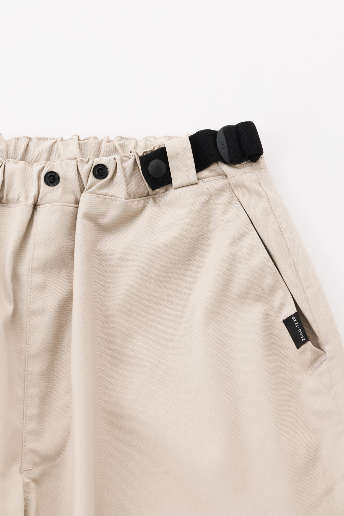 ZERO-TEX FREE WEST WIDE PANTS / WHITE