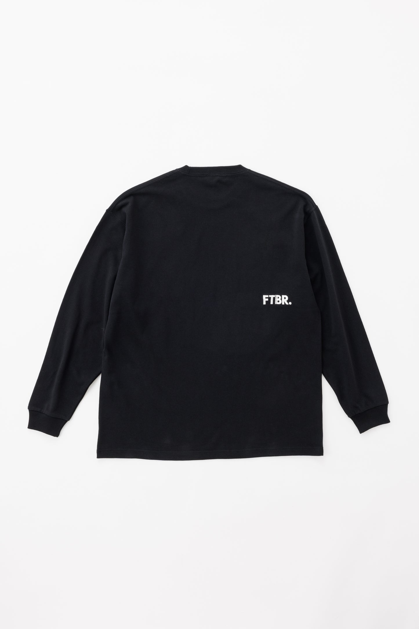 FTBR. OVERSIZE L/S TEE / BLACK