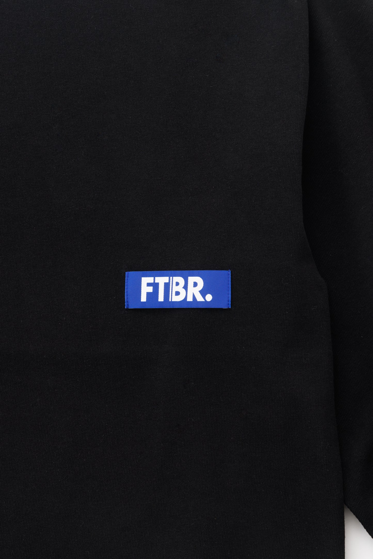 FTBR. OVERSIZE L/S TEE / BLACK