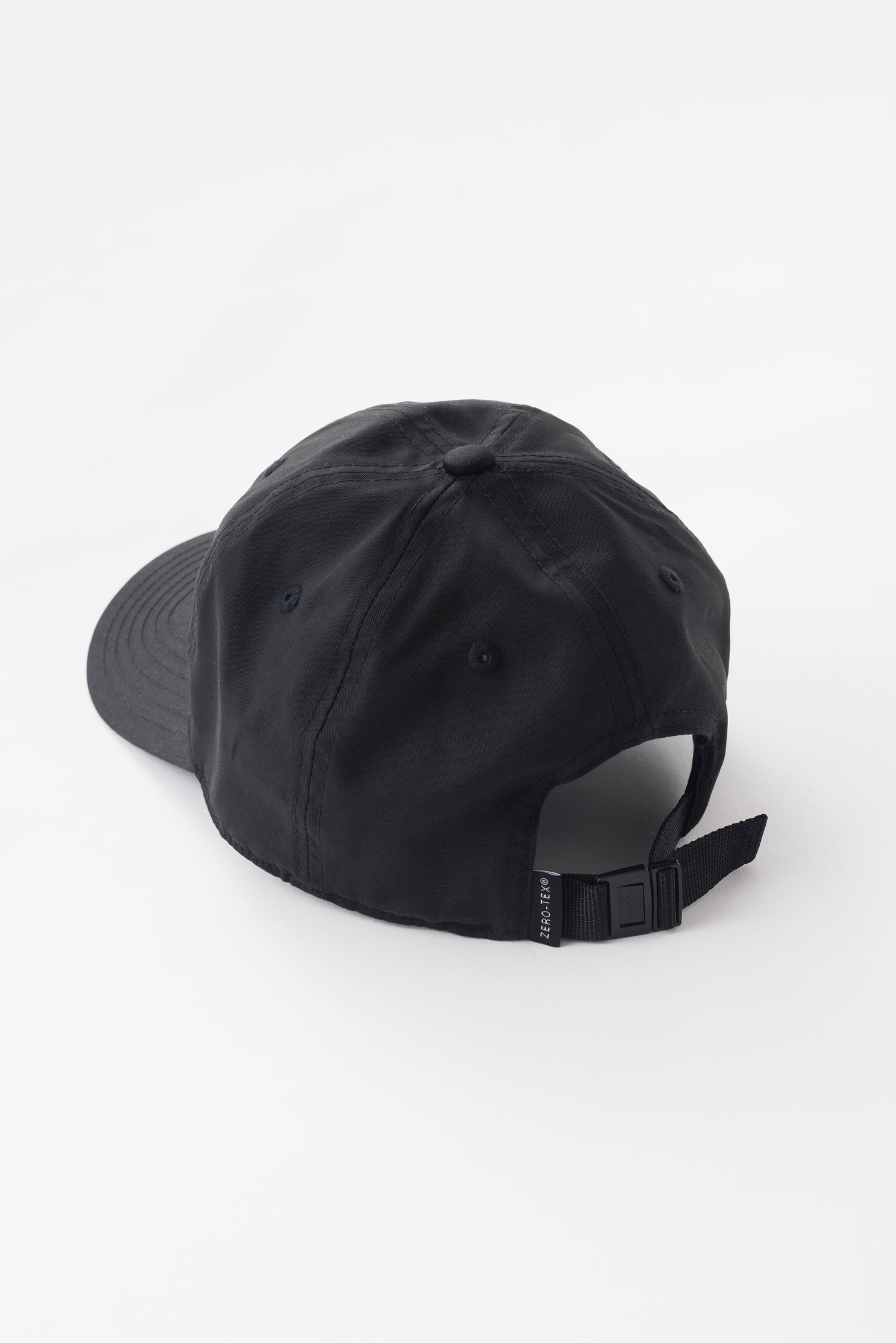 ZERO-TEX 6 PANEL CAP / BLACK-WHITE